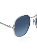 Elite Collection Black Aviator One Size Metal Adult-Unisex UV Sunglasses-EC299BK