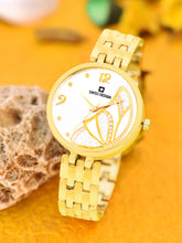 Fluid Gold Stylish Analog Watch For Women SDWatch24-003-GD