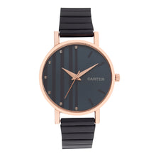 Sandy D Carter Metal Rose Gold Analogue Round Watches for Women_SDC24-50-RG-BL