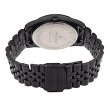 Sandy D Carter Metal Black Analogue Round Watches for Men_SD-Carter-47-BK-WH