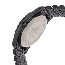 Sandy D Carter Metal Black Analogue Round Watches for Men_SD-Carter-47-BK-WH