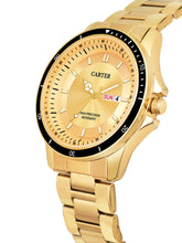 Sandy D Carter Metal Gold Analogue Round Watches for Men_Sandy D Carter-186-GD