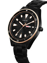 Sandy D Carter Metal Black Analogue Round Watches for Men_Sandy D Carter-178-BK