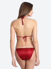 Fleurt Red Lycra Forbes Bikni Set I Lingerie Set - One Size (Free Size) For Women Fleurt-Set-Bikini-P5-RD