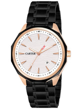 Sandy D Carter Metal Black Analogue Round Watches for Men_Sandy D Carter-170-BK