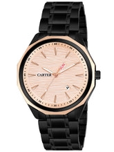 Sandy D Carter Metal Black Analogue Round Watches for Men_Sandy D Carter-171-BK