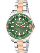 Sandy D Carter Metal Green Analogue Round Watches for Men_Sandy D Carter-174-GR