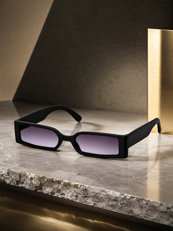 Black Rectangle UV Sunglasses (OL106BK)| ₹38/Pc|Pack of 12 @ ₹456| Sample ₹99