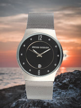 Fluid Black Stylish Analog Watch For Men SDWatch24-9010-IPS-BK