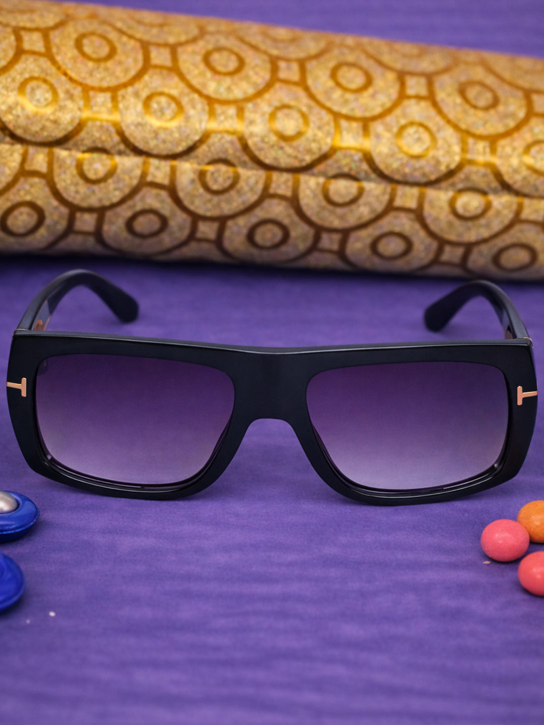 UV Protection Sunglasses for Kids with Lightweight Design for Everyday Outdoor Activities KD205BL