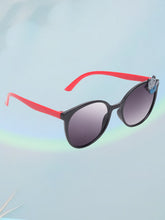 FROGGY Black Plastic Full Rim UV Protected Stylish Sunglasses For Kids Boys & Girls FG-283-BK
