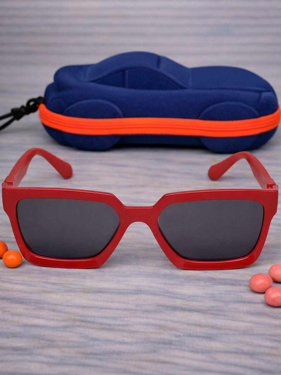 UV Protection Sunglasses for Kids with Modern Design for Everyday Adventures KD260RD
