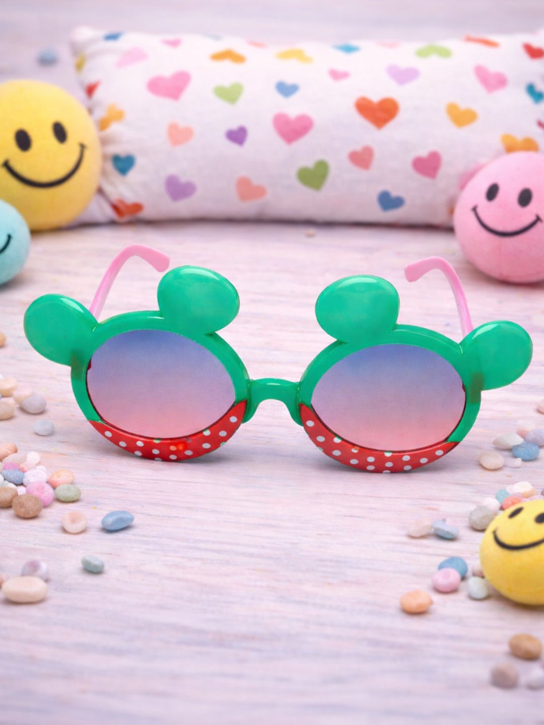 Everyday Fashion Eyewear for Kids with Lightweight Comfortable Design KD243GR