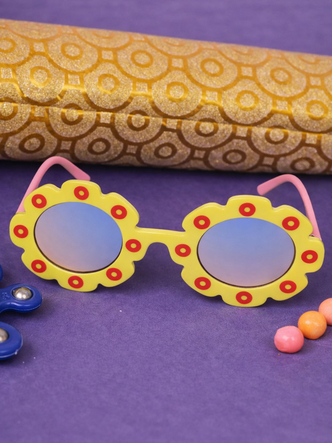 UV400 Protection Sunglasses for Boys and Girls with Lightweight Comfort for Everyday Use KD235YL