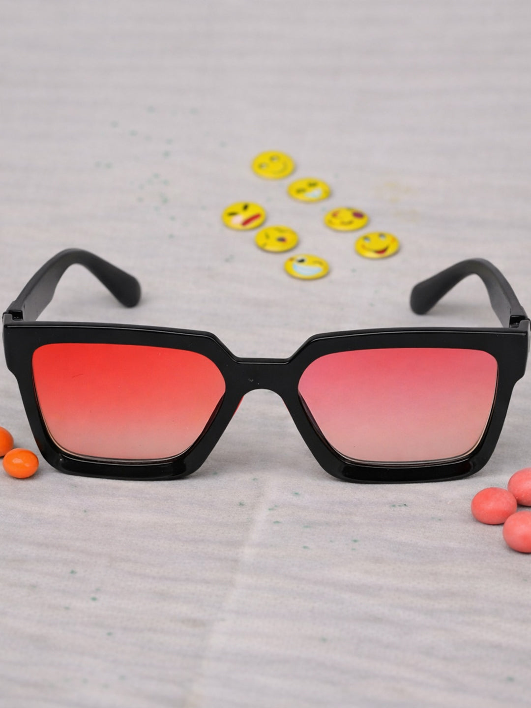 Comfortable Lifestyle Sunglasses for Boys and Girls with UV400 Protection KD261RD