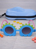 Fashion UV400 Sunglasses for Kids with Lightweight Comfortable Design KD278BL