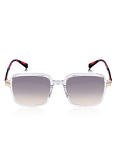 Celebrity White Square Plastic Sunglasses For Women CLSN25-DC1001-06