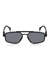 Celebrity Black Retro-Square Plastic Sunglasses For Women CLSN25-82820-01