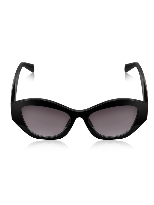 Celebrity Full Rim Black Plastic Frame With Black UV Protected Lens Other Sunglasses for Women_9279-1