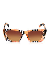 Celebrity Full Rim Brown Plastic Frame With Brown UV Protected Lens Other Sunglasses for Women_9274-5