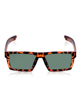Celebrity Brown Retro-Square Plastic Sunglasses For Women CLSN25-B1024-06