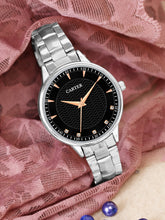 Sandy D Carter Metal Black Analogue Round Watches for Women_Sandy D Carter-203-LBK