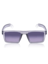 Celebrity Grey Retro-Square Plastic Sunglasses For Women CLSN25-B1024-04