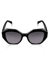 Celebrity Full Rim Black Plastic Frame With Black UV Protected Lens Other Sunglasses for Women_9275-1