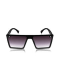 Prime Black Oversized One Size Plastic UV Sunglasses-OL109BK