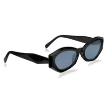 Celebrity Full Rim Black Plastic Frame With Grey UV Protected Lens Other Sunglasses for Women_9273-1