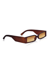Brown Rectangle UV Sunglasses (OL106BR)| ₹38/Pc|Pack of 12 @ ₹456| Sample ₹99