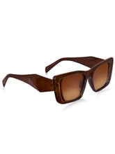 Celebrity Full Rim Brown Plastic Frame With Brown UV Protected Lens Other Sunglasses for Women_9274-2