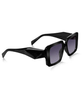 Celebrity Full Rim Black Plastic Frame With Black UV Protected Lens Other Sunglasses for Women_9277-1