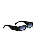 Prime Grey Rectangle One Size Plastic UV Sunglasses-OL106GY