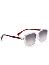 Celebrity White Square Plastic Sunglasses For Women CLSN25-DC1001-06