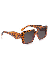 Celebrity Full Rim Brown Plastic Frame With Grey UV Protected Lens Other Sunglasses for Women_9277-3
