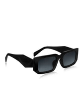 Celebrity Full Rim Black Plastic Frame With Black UV Protected Lens Other Sunglasses for Women_9280-1