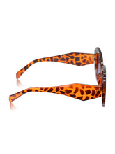 Celebrity Full Rim Brown Plastic Frame With Grey UV Protected Lens Other Sunglasses for Women_9278-3