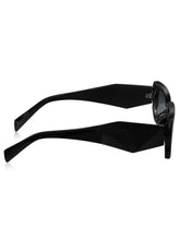 Celebrity Full Rim Black Plastic Frame With Black UV Protected Lens Other Sunglasses for Women_9280-1