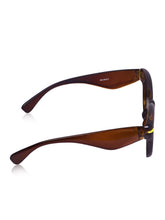 Celebrity Brown Oval Plastic Sunglasses For Women CLSN25-87017-02