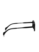 Celebrity Black Retro-Square Plastic Sunglasses For Women CLSN25-82820-01