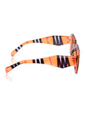 Prime Brown Rectangle One Size Plastic UV Sunglasses-OL149BR