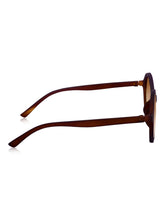 Brown Round UV Sunglasses (OL100BR)| ₹36/Pc|Pack of 12 @ ₹432| Sample ₹99