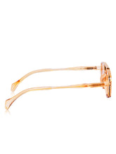 Celebrity Brown Retro-Square Plastic Sunglasses For Women CLSN25-82820-03