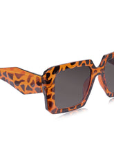 Celebrity Full Rim Brown Plastic Frame With Grey UV Protected Lens Other Sunglasses for Women_9277-3
