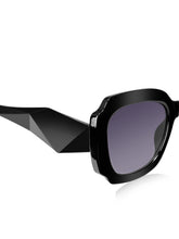 Celebrity Full Rim Black Plastic Frame With Black UV Protected Lens Other Sunglasses for Women_9278-1
