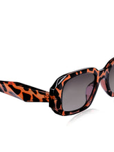 Celebrity Full Rim Brown Plastic Frame With Grey UV Protected Lens Other Sunglasses for Women_9272-3