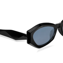 Celebrity Full Rim Black Plastic Frame With Grey UV Protected Lens Other Sunglasses for Women_9273-1