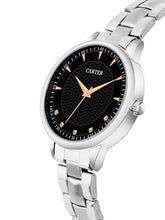Sandy D Carter Metal Black Analogue Round Watches for Women_Sandy D Carter-203-LBK