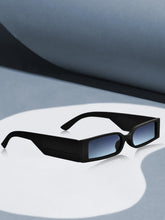 Celebrity Black Retro-Square Plastic Sunglasses For Women CLSN25-23012-03